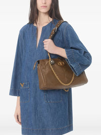Valentino Garavani Women V-Neck Denim Minidress