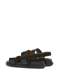 Marni Women Fussbett Double-Strap Leather Sandals