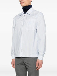 PRADA Prada Men Striped Shirt With Full Zip
