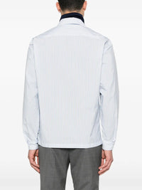 PRADA Prada Men Striped Shirt With Full Zip