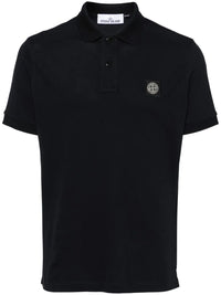 STONE ISLAND Stone Island Men Slim Fit Cotton Piqué Polo Shirt