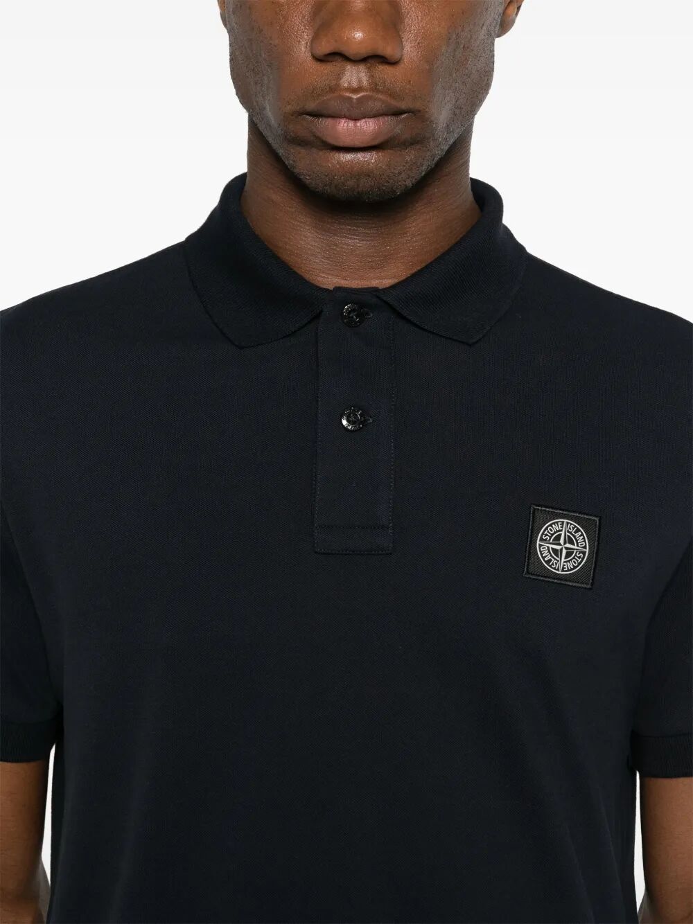 STONE ISLAND Stone Island Men Slim Fit Cotton Piqué Polo Shirt