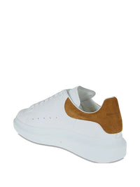 ALEXANDER MCQUEEN Oversized Sneakers In White/Tan Women