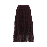 Ermanno Scervino Lace Midi Skirt Women