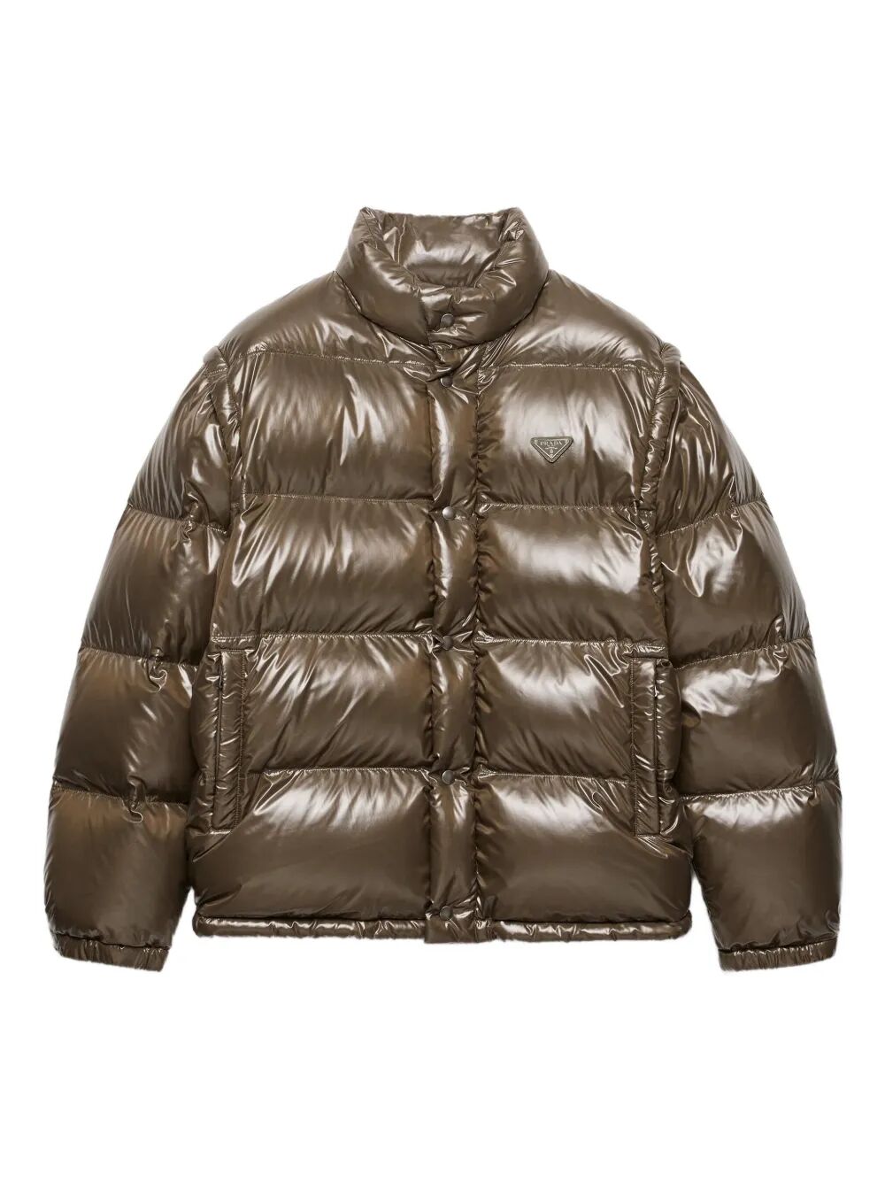 PRADA Medium-Weight Re-Nylon Down Jacket Women