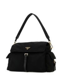 Prada Women Prada Explore Large Re-Nylon Shoulder Bag With Flap