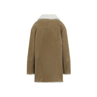 Yves Salomon Shearling Short Coat Women