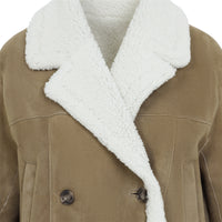 Yves Salomon Shearling Short Coat Women