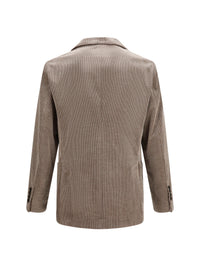 BRUNELLO CUCINELLI Brunello Cucinelli Men Double-Breasted Corduroy Jacket