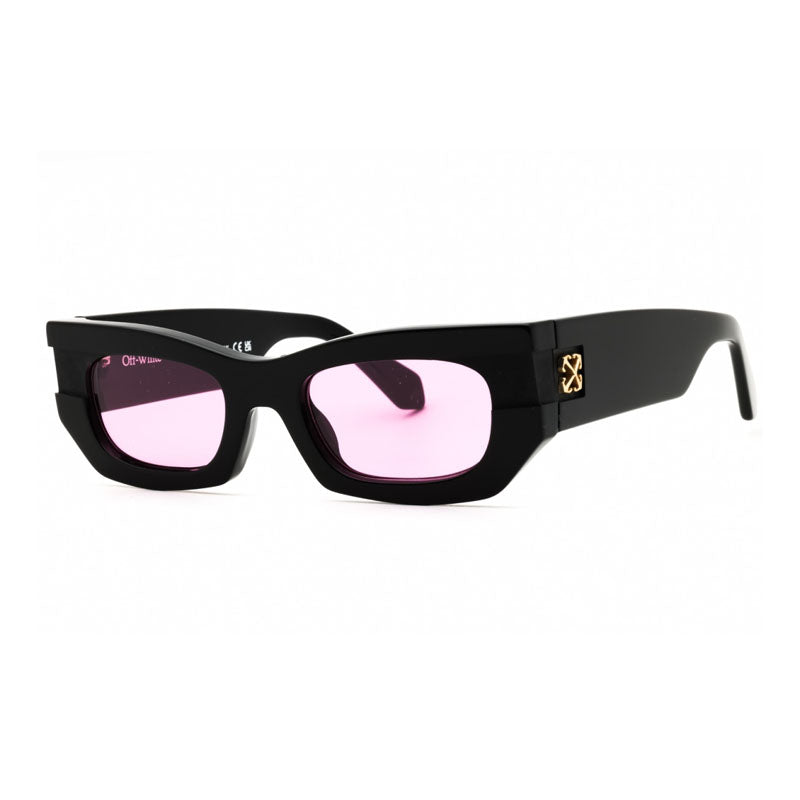 Off-White Sunglasses Cat Eye Full Rim, Grey Frame and Burgundy Lens OERI147BELLEVILLE0928