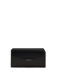 Givenchy Women Antigona Box Leather Pouch With Chain