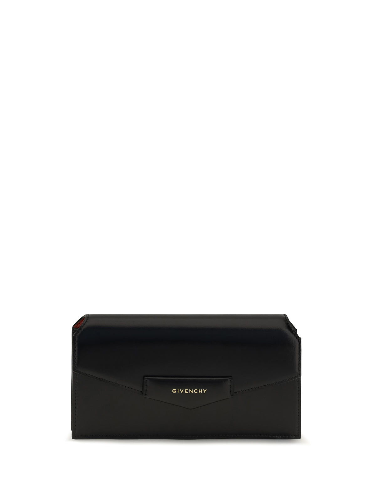 Givenchy Women Antigona Box Leather Pouch With Chain