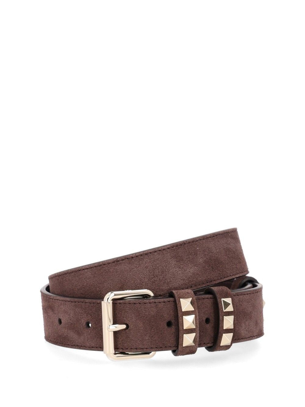 Valentino Garavani Women Rockstud Suede Belt