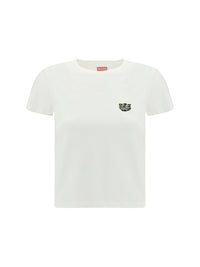 KENZO Kenzo Women Cotton T-Shirt With The Embroidered “Wild Tiger”