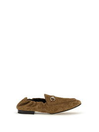 GUCCI Gucci Women Gg Suede Loafers