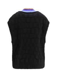 Dries Van Noten Women V-Neck Wool And Cashmere Cardigan