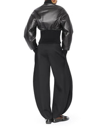 Alaia Women Petal Wool Trousers