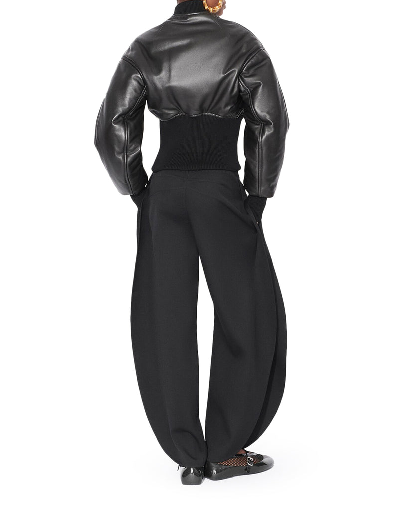 Alaia Women Petal Wool Trousers