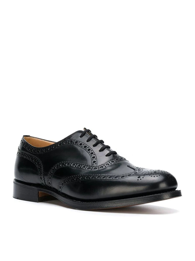 Church's Men Oxford Brogue Burwood In Brushed Calfskin