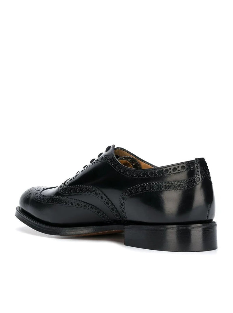 Church's Men Oxford Brogue Burwood In Brushed Calfskin