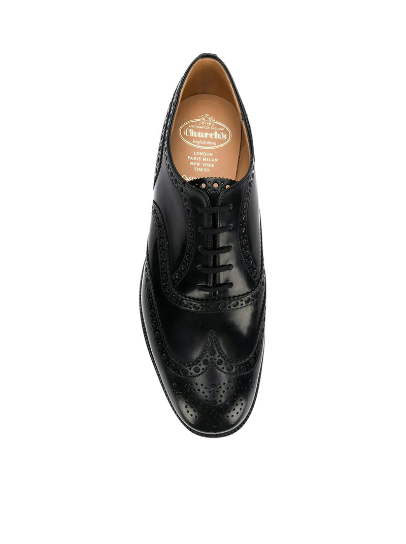 Church's Men Oxford Brogue Burwood In Brushed Calfskin