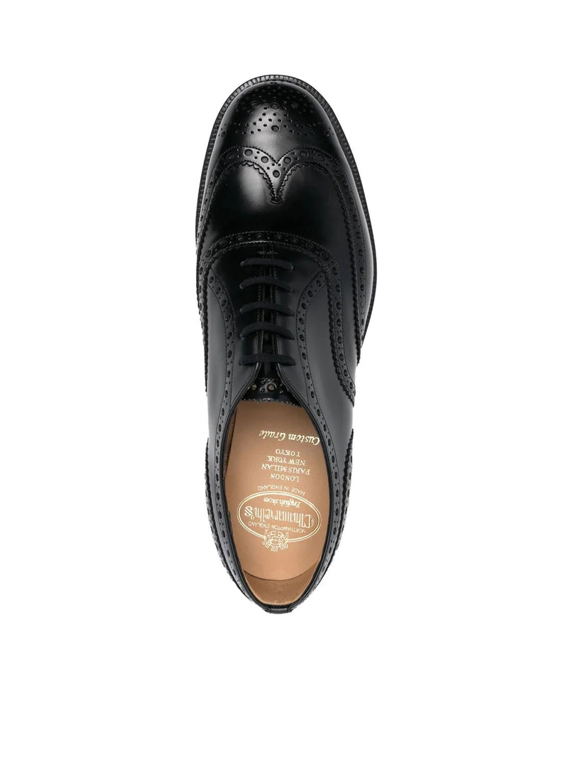 Church's Men Oxford Brogue Burwood In Brushed Calfskin