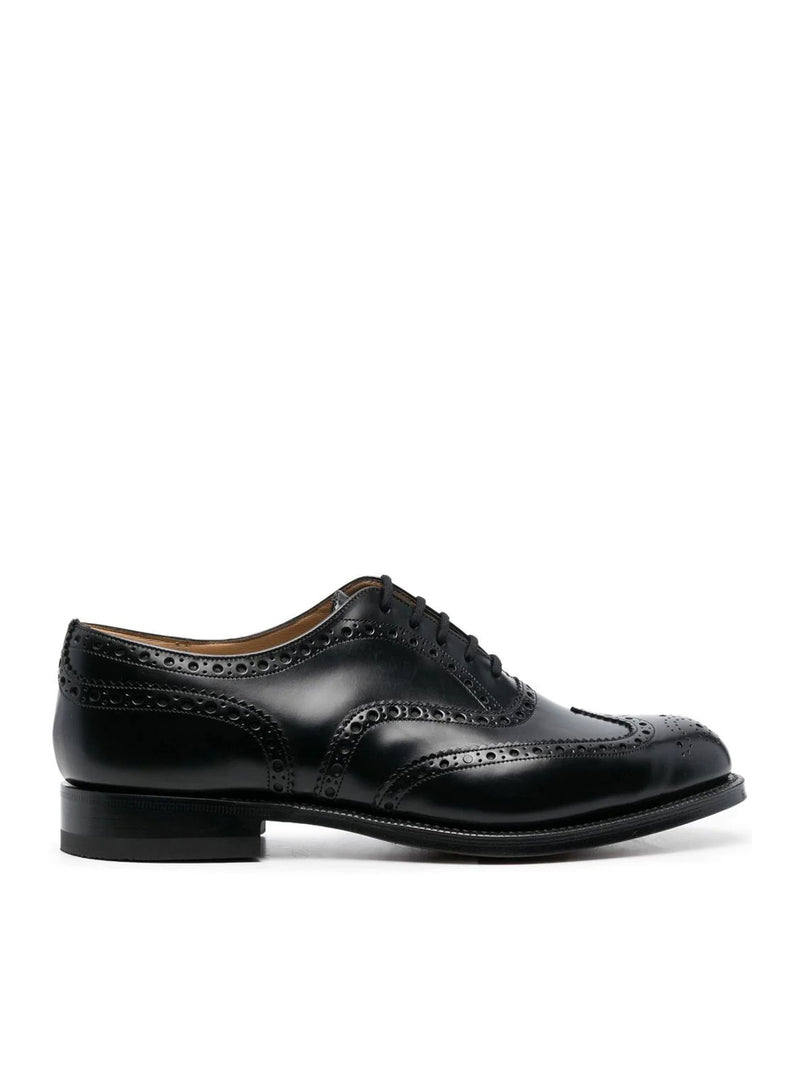 Church's Men Oxford Brogue Burwood In Brushed Calfskin