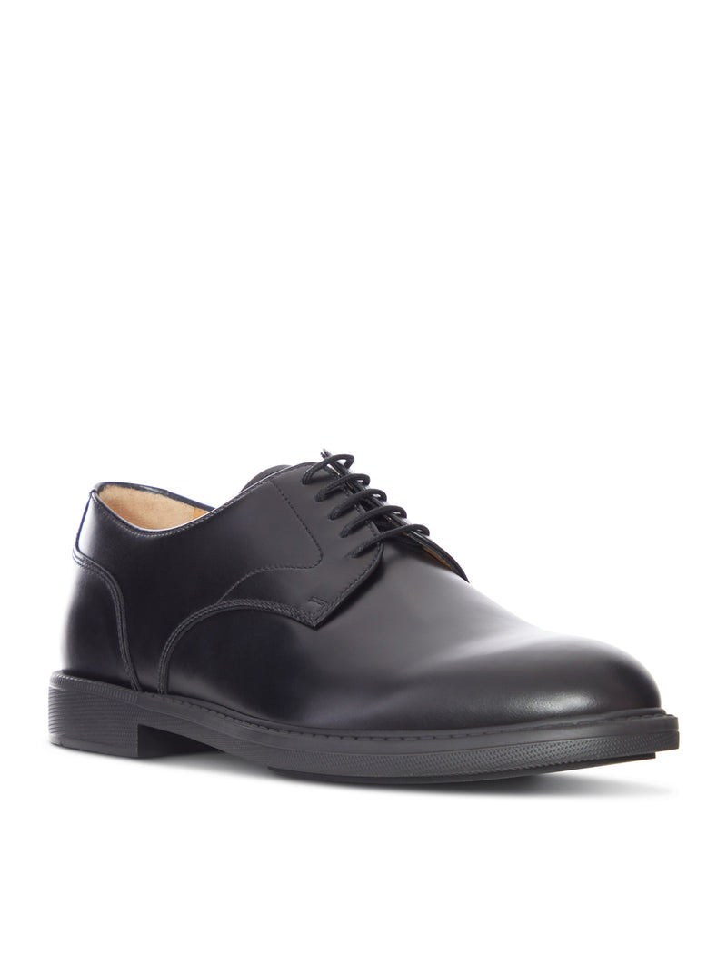 Church's Men Smooth Leather Derby Shoe With Rubber Sole