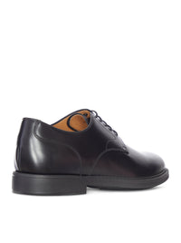 Church's Men Smooth Leather Derby Shoe With Rubber Sole