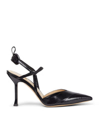 Fendi Women Very Colibrì Black Missina High Heel Slingback
