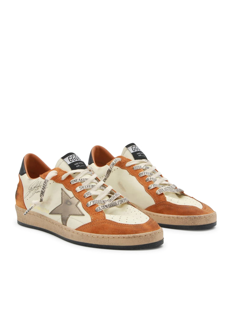 Golden Goose Deluxe Brand Men Ball-Star Sneakers In Leather And Suede