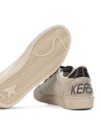 Golden Goose Deluxe Brand Men Ball-Star Sneakers In Leather With Crocodile Inserts