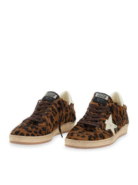 Golden Goose Deluxe Brand Women Brown Leather Ball-Star Sneakers