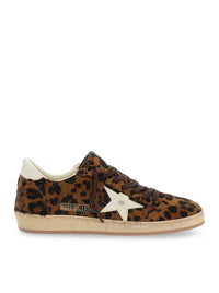 Golden Goose Deluxe Brand Women Brown Leather Ball-Star Sneakers