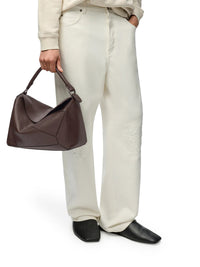 Loewe Men Large Puzzle Bag In Soft Calfskin