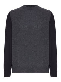 Maison Margiela Men Color-Block Crew-Neck Sweater