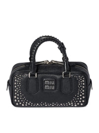 Miu Miu Women Studded Leather Arcadie Bag