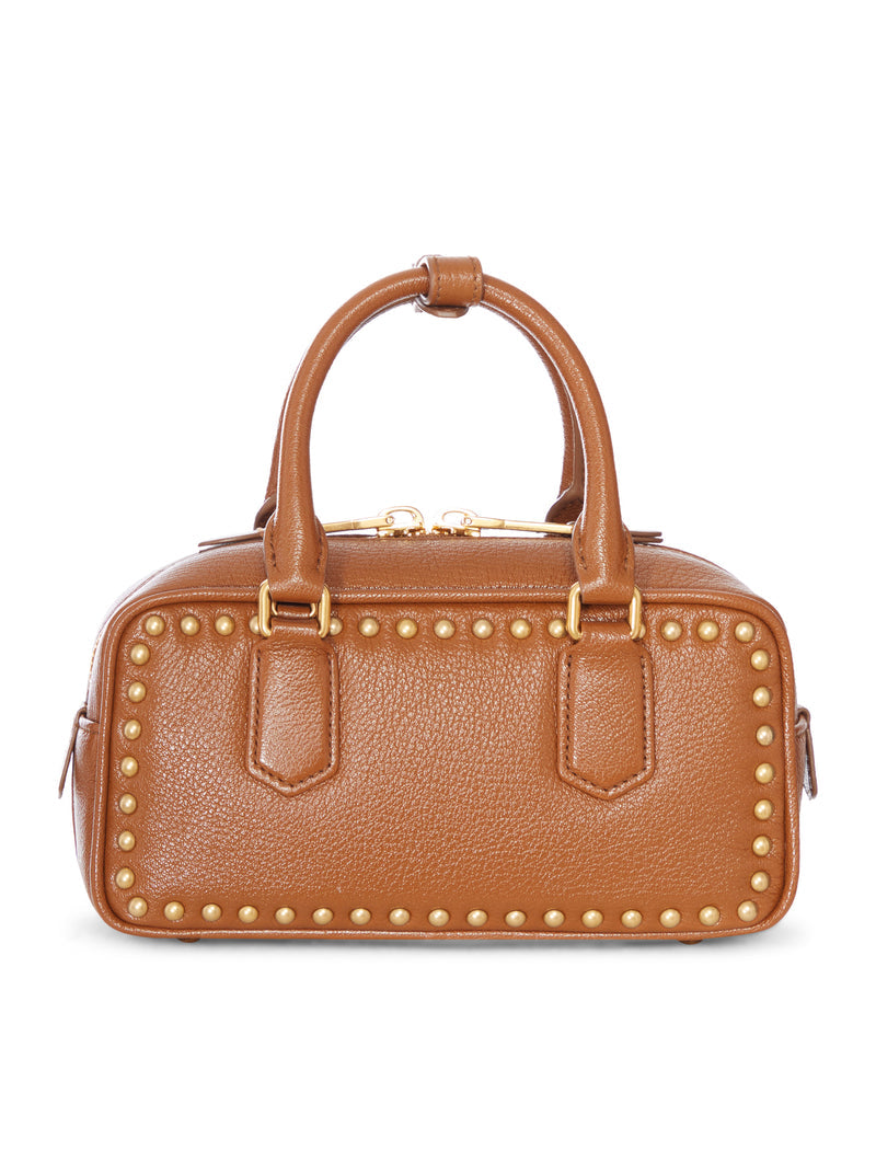 Miu Miu Women Arcadie Bag With Gold Studs