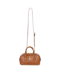Miu Miu Women Arcadie Bag With Gold Studs