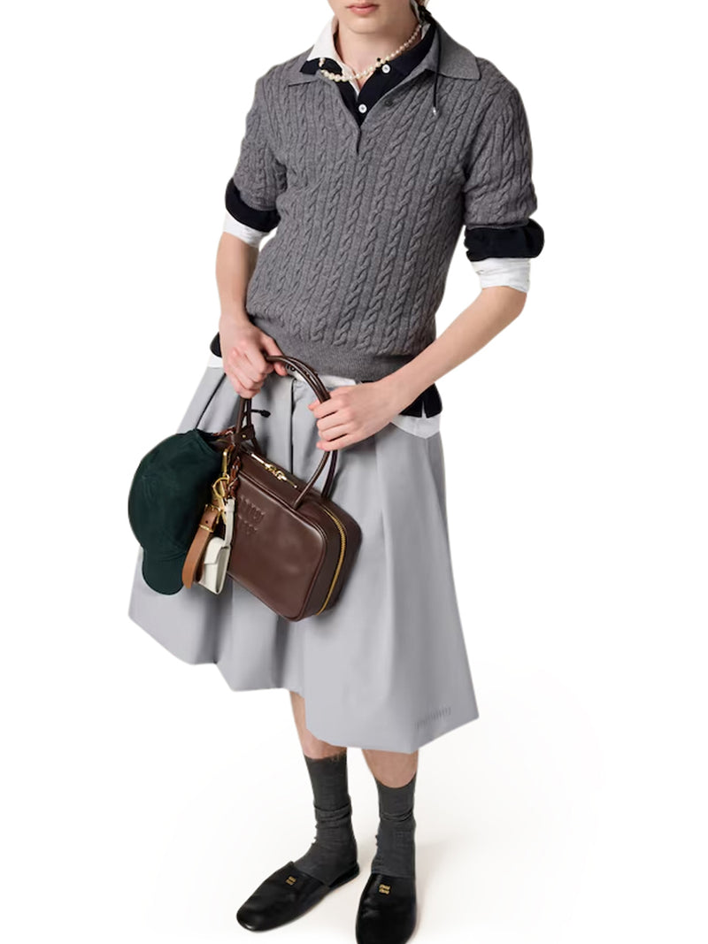 Miu Miu Women Beau Leather Bag