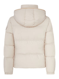 Moncler Women Fourmines Short Down Jacket With Hood