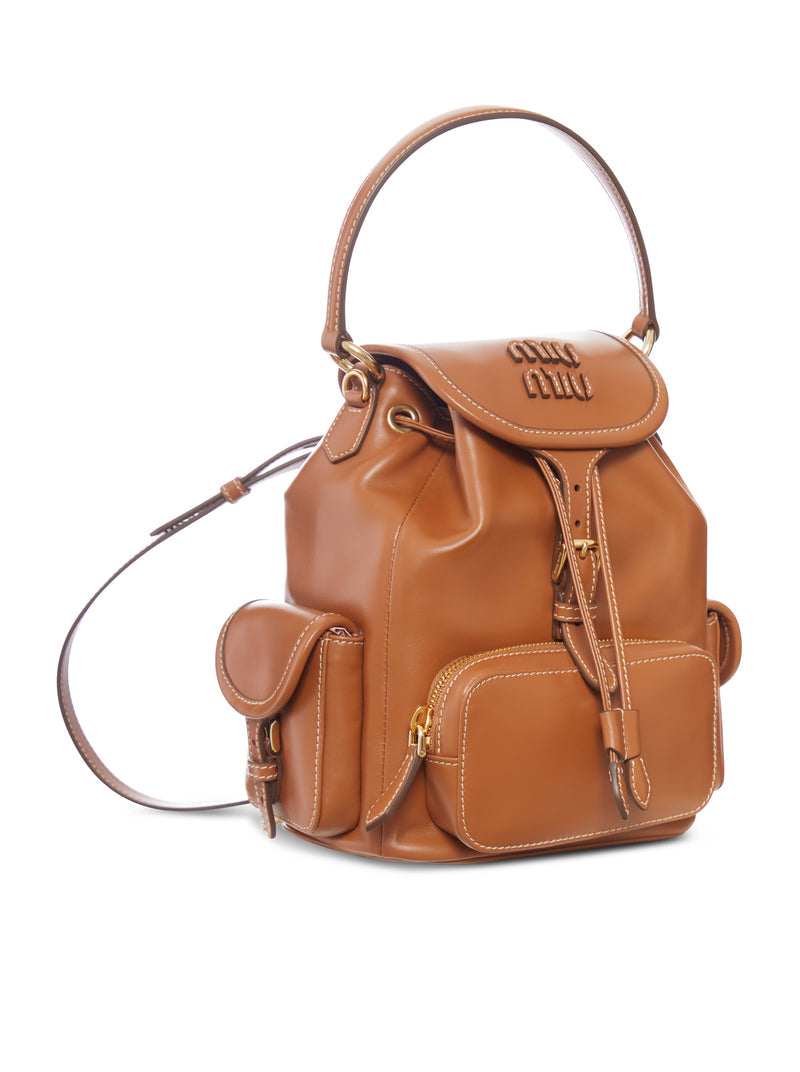 New Balance X Miu Miu Women Leather Backpack
