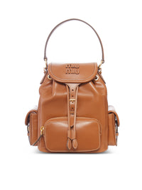 New Balance X Miu Miu Women Leather Backpack