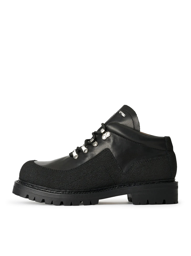 Our Legacy Men Quest Boot In Black Cowhide Leather