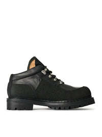 Our Legacy Men Quest Boot In Black Cowhide Leather