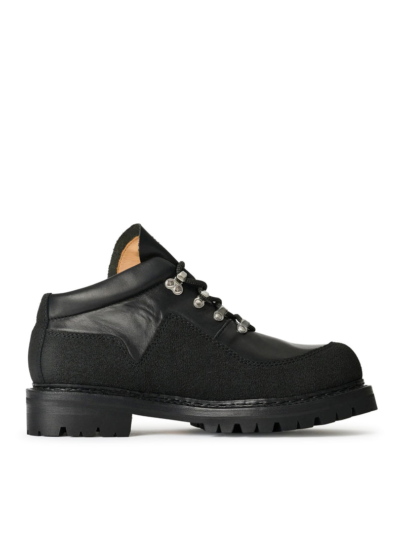 Our Legacy Men Quest Boot In Black Cowhide Leather