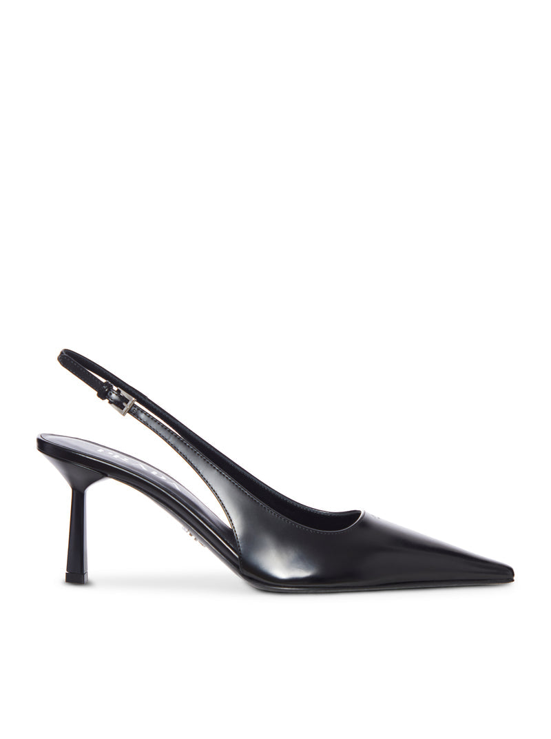 Prada Women Leather Slingback Pump