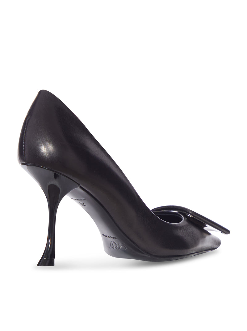 Roger Vivier Women Leather Décolleté With Tone-On-Tone Buckle