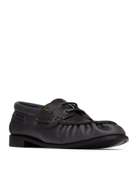 Saint Laurent Men Le Loafer Bateau Loafers In Smooth Leather