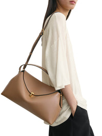 Toteme Women T-Lock Leather Handbag